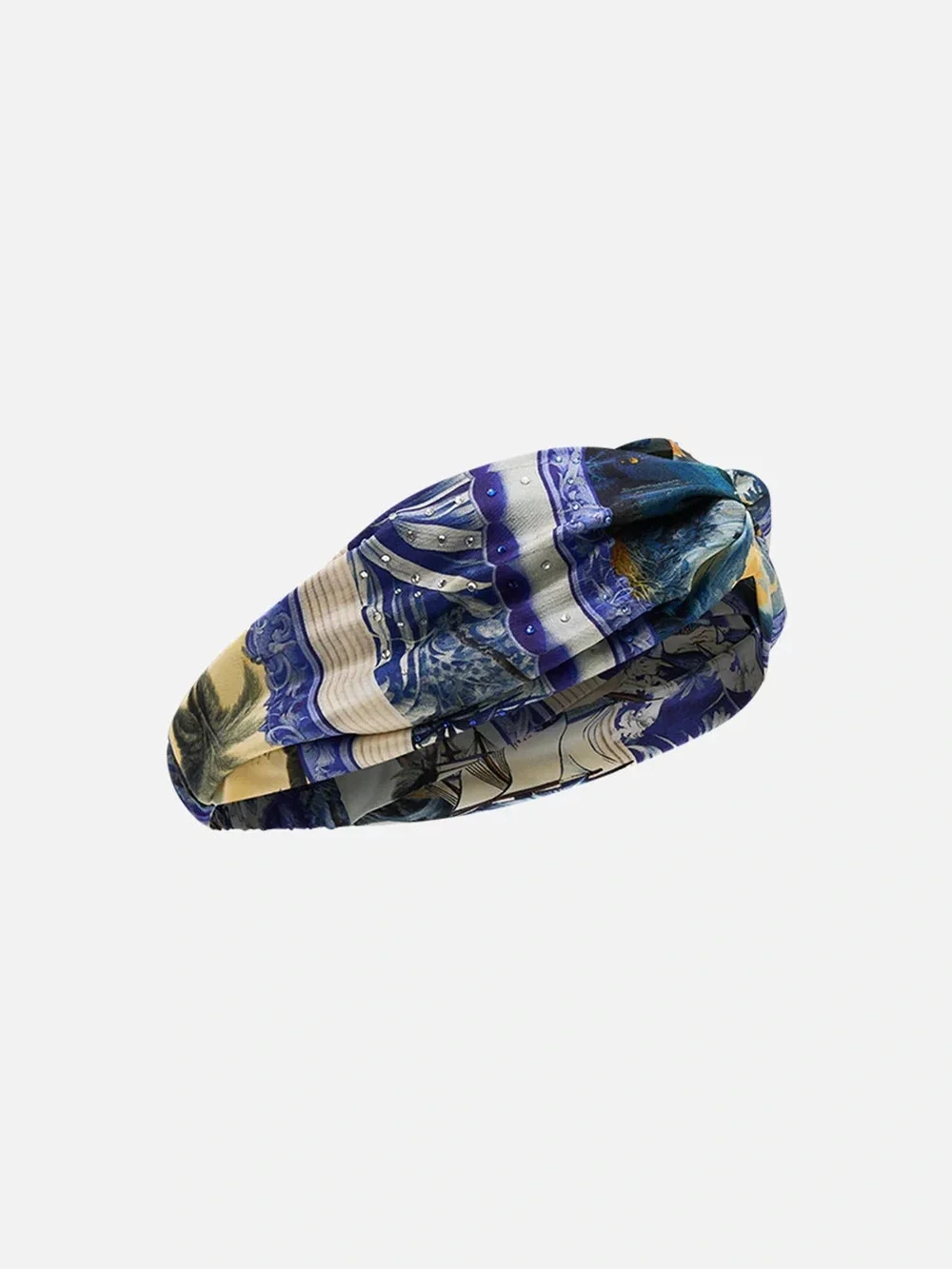 Camilla “Song of St. Anthony” silk woven twist boho hippie headband